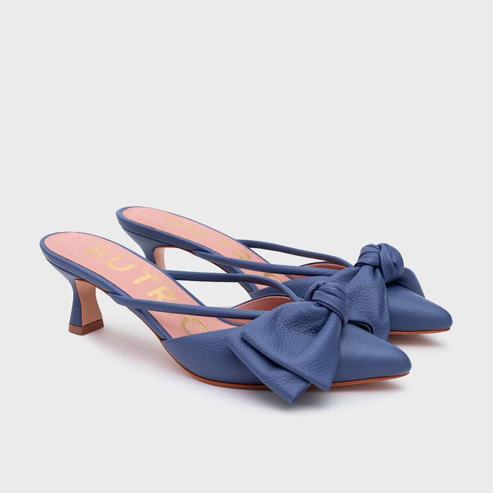 CAMILA MULE MIDI AZUL