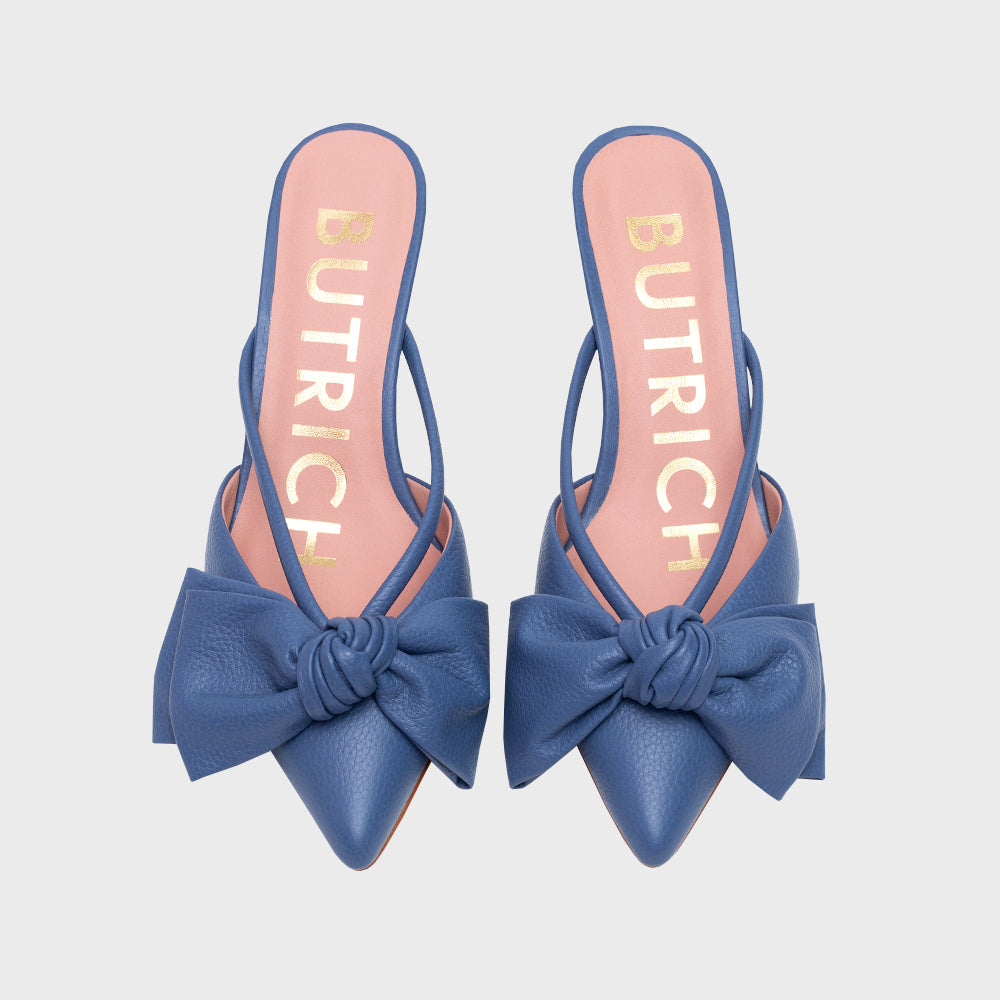 CAMILA MULE MIDI AZUL