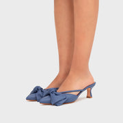 CAMILA MULE MIDI AZUL