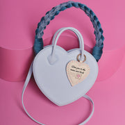 CANDELARIA HEART BAG CELESTE
