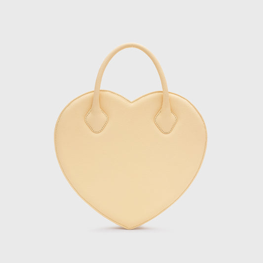 CANDELARIA HEART BAG AMARILLO PASTEL