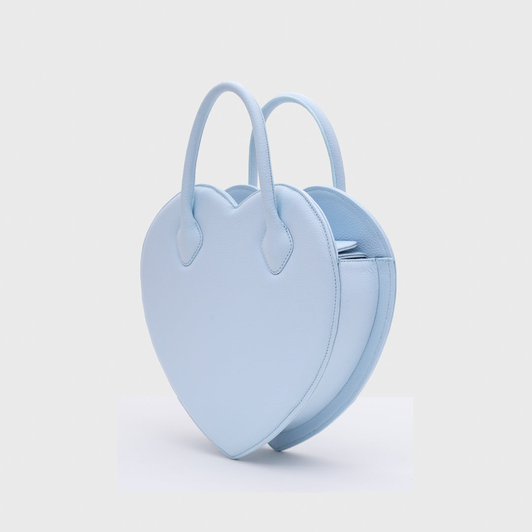 CANDELARIA HEART BAG CELESTE