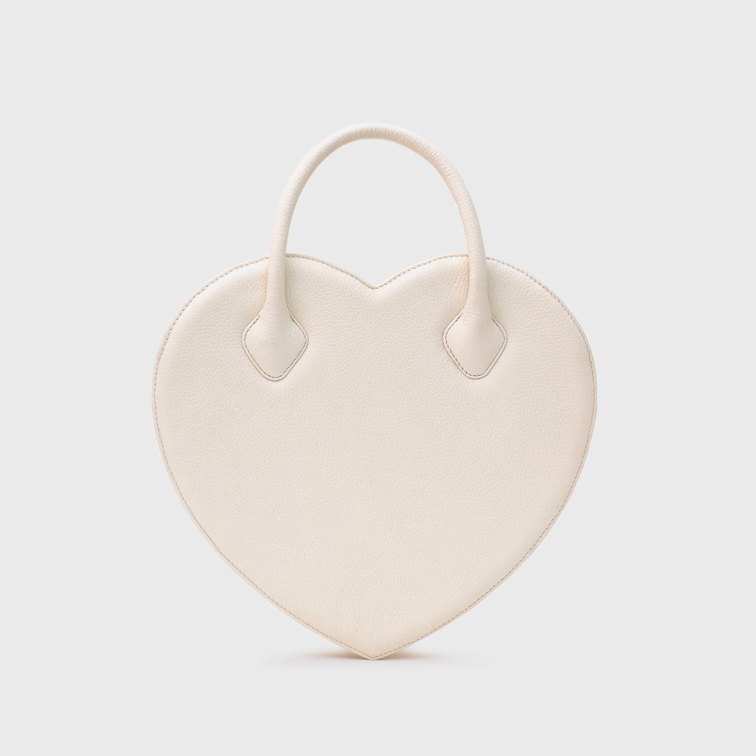 CANDELARIA HEART BAG HUESO
