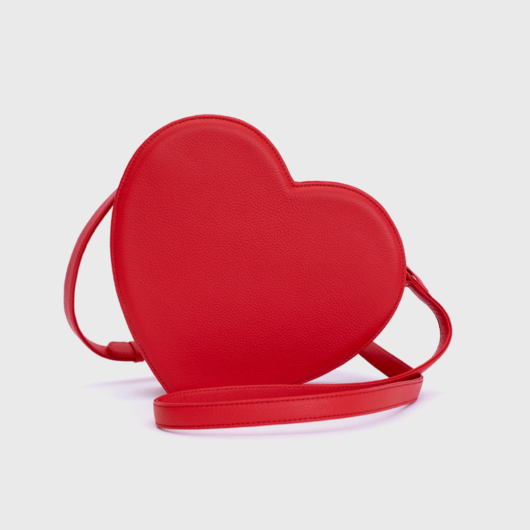 CANDY HEART BAG RED