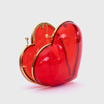 Load image into Gallery viewer, CLUTCH CANDY HEART RED
