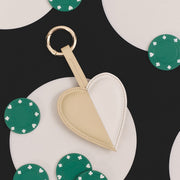 YELLOW AISSA HEART CHARM