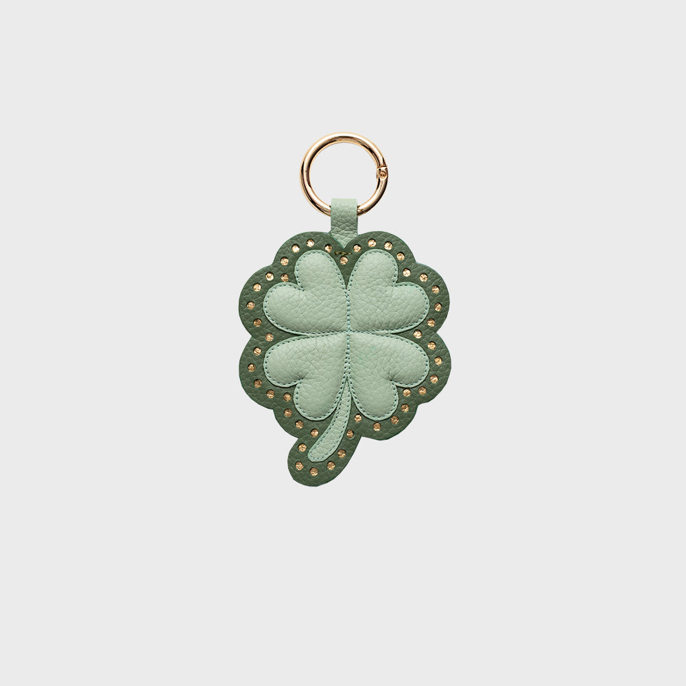 CHARM LUCKY CLOVER GREEN