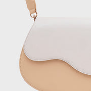 TINA CLAM BAG AMARILLO