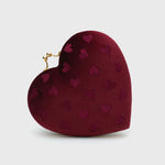 Load image into Gallery viewer, NISHA RED HEART CLUTCH
