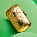 Load image into Gallery viewer, ROSALIE GOLDEN PILLBOX CLUTCH
