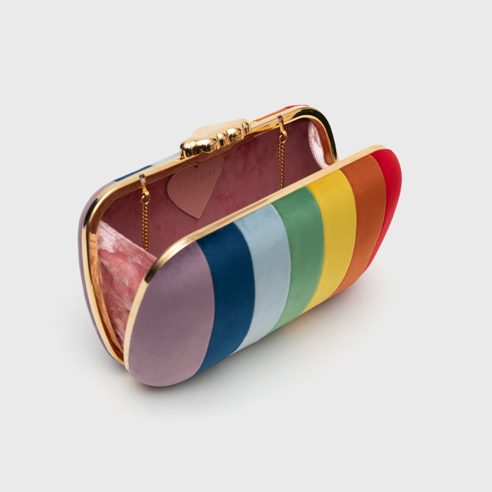 RETRO SUNSHINE MULTICOLOR CLUTCH