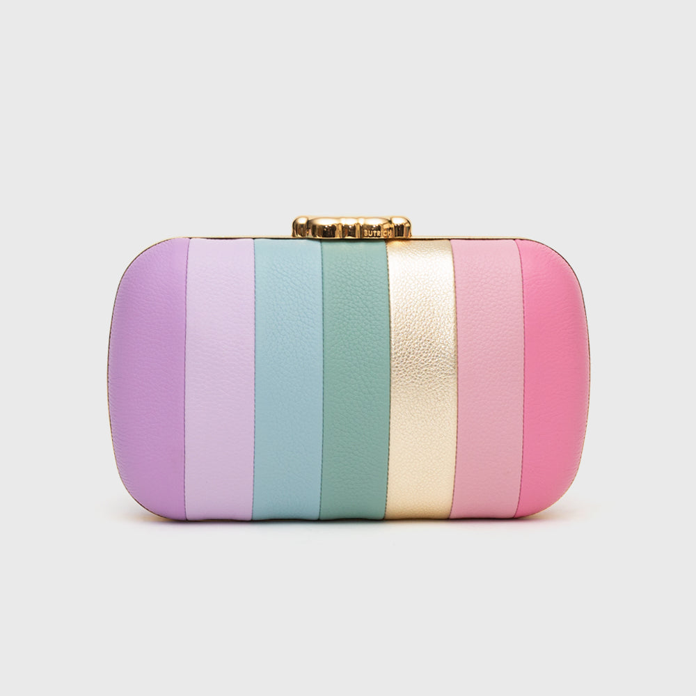 SWEET SUNSHINE RETRO MULTICOLOR CLUTCH