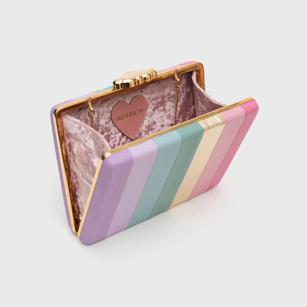 CLUTCH RETRO SWEET SUNSHINE RECTANGULAR MULTICOLOR