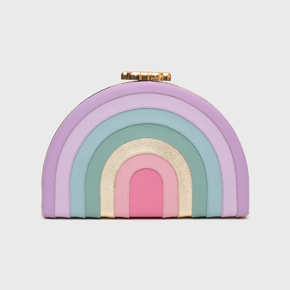 CLUTCH RETRO SWEET SUNSHINE RAINBOW MULTICOLOR