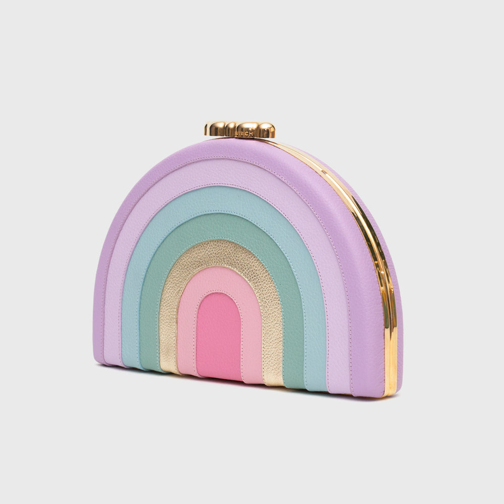 RETRO CLUTCH SWEET SUNSHINE RAINBOW MULTICOLOR