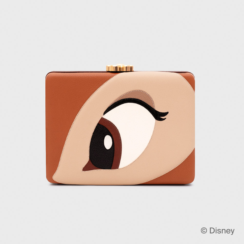 CLUTCH BAMBI MARRÓN