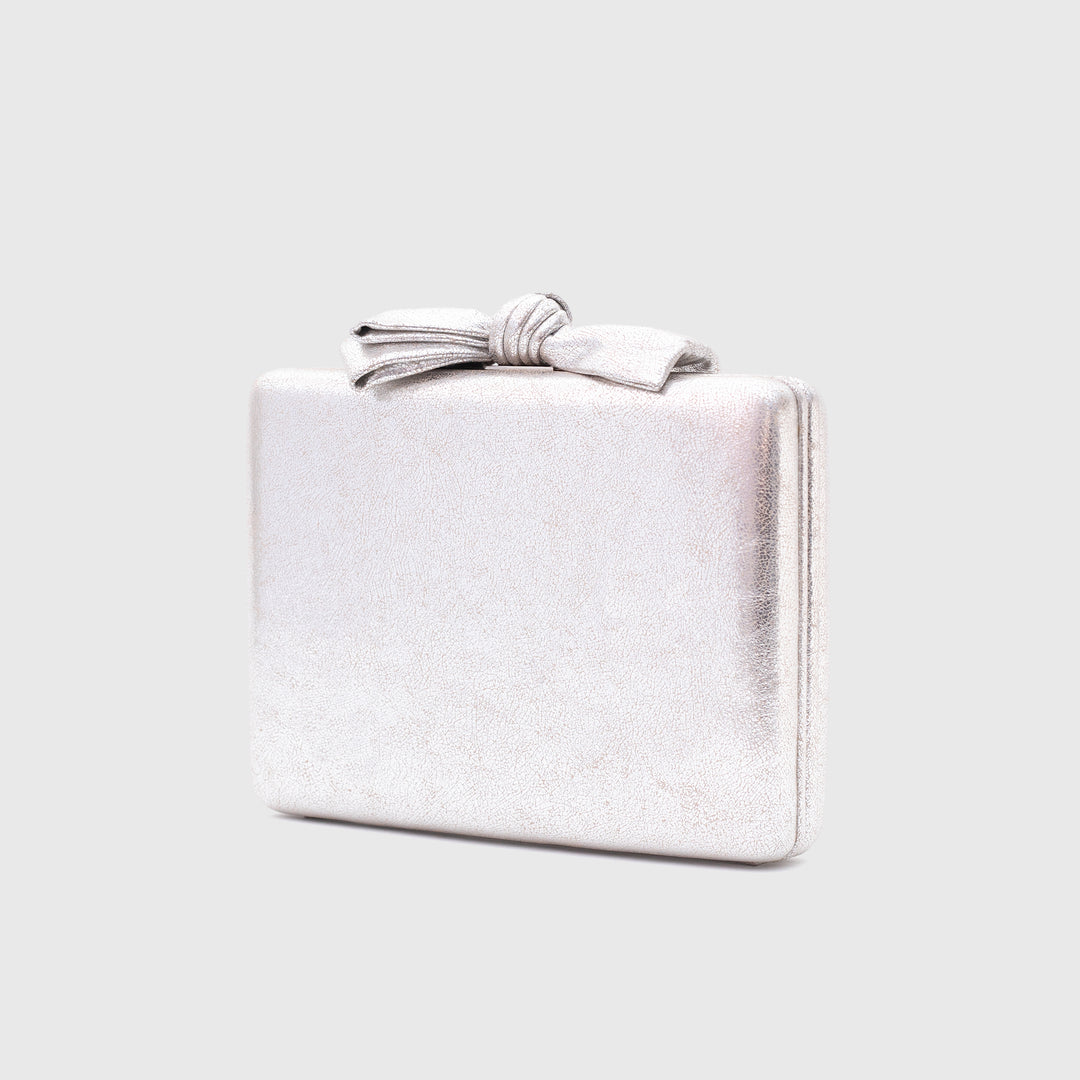 CLUTCH RAISA PLATA