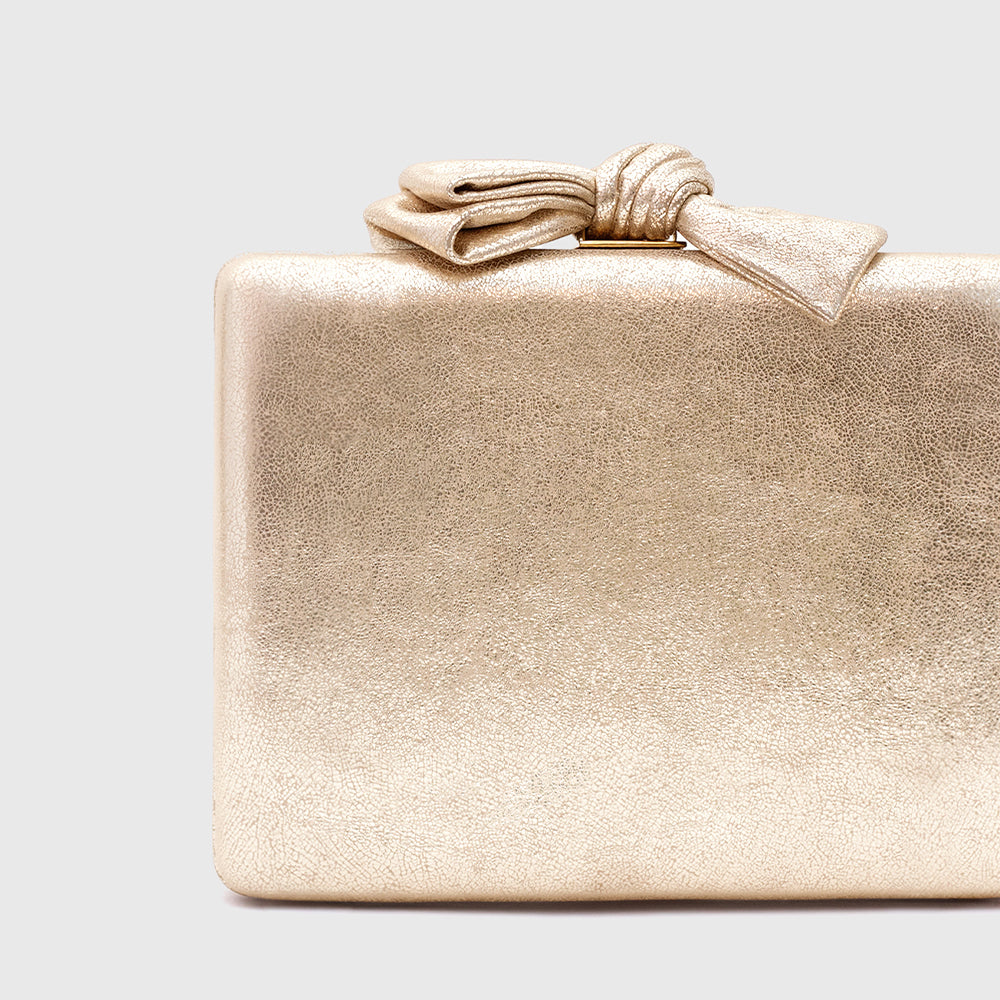 RAISA PLATINUM GOLD CLUTCH