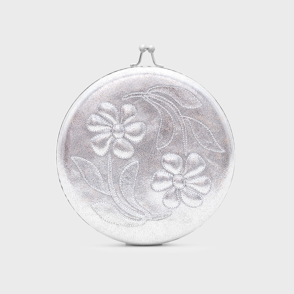 CLUTCH CAMELIA PLATA