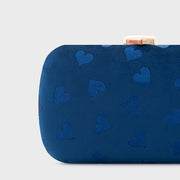 CLUTCH PILLBOX NISHA AZUL
