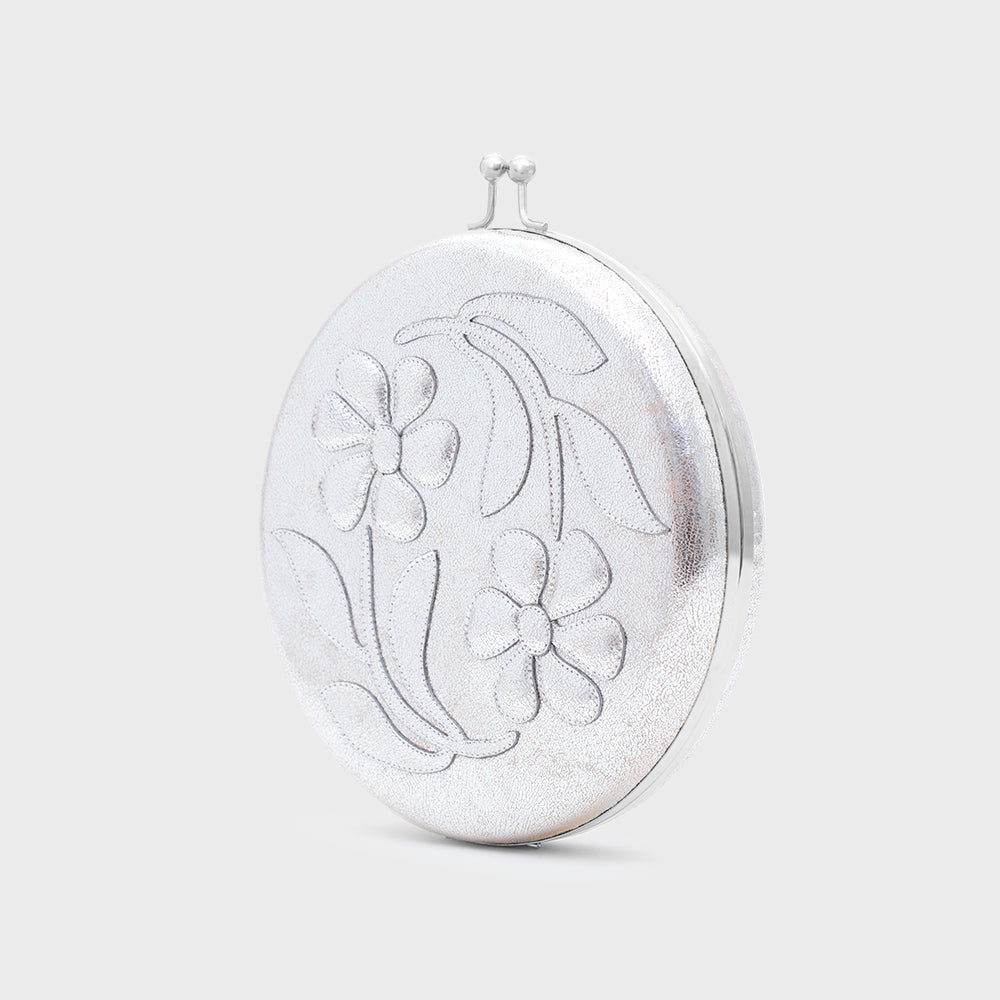 CLUTCH CAMELIA PLATA