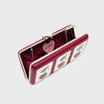 Cargue la imagen en el visor de la galería, CLUTCH LUCKY CHERRIES MORA
