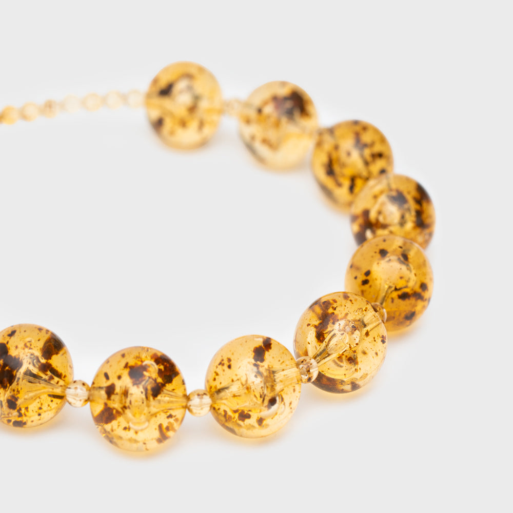 MARCIA MUSTARD NECKLACE