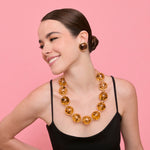 Load image into Gallery viewer, MARCIA MUSTARD NECKLACE
