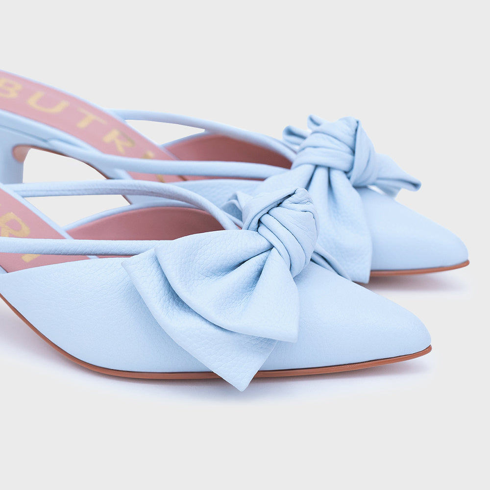DAENA MIDI MULE LIGHT BLUE