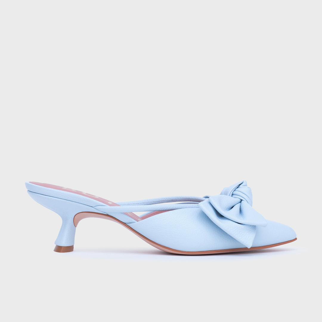 DAENA MIDI MULE LIGHT BLUE