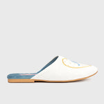 Load image into Gallery viewer, DANAE SLIPPER BRIDE BONE

