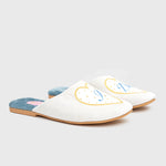Load image into Gallery viewer, DANAE SLIPPER BRIDE BONE
