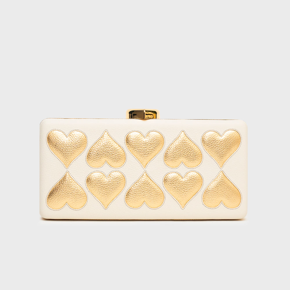 EMILIANA IVORY CLUTCH