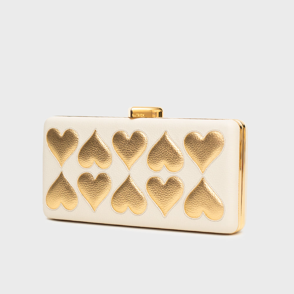 EMILIANA IVORY CLUTCH