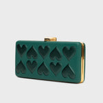 Load image into Gallery viewer, EMILIANA GREEN CLUTCH
