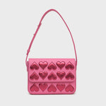 Load image into Gallery viewer, EMILIANA PINK FLAP BAG
