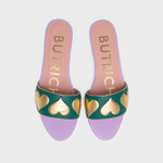 Load image into Gallery viewer, EMILIANA FLAT LILAC GREEN
