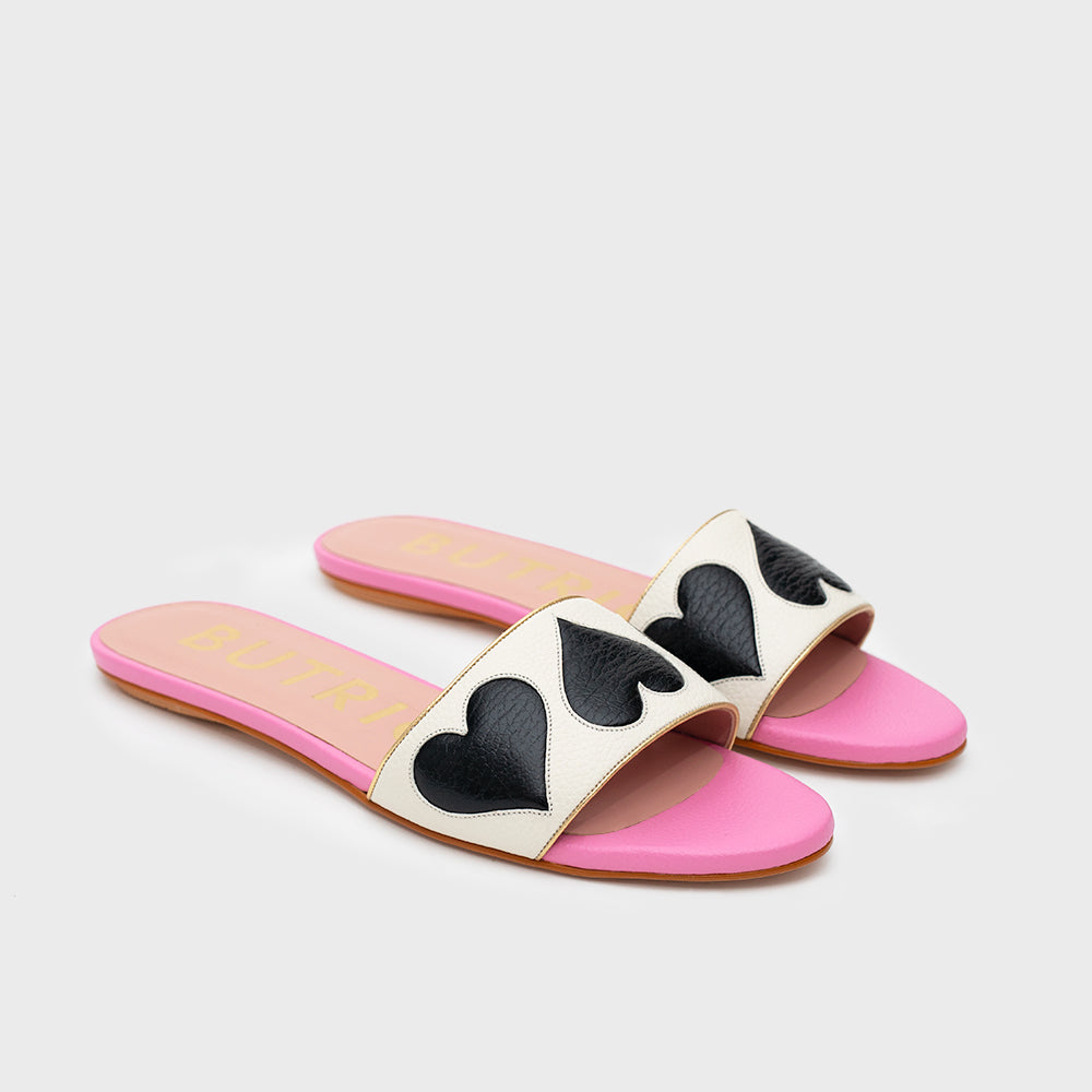 EMILIANA FLAT IVORY PINK