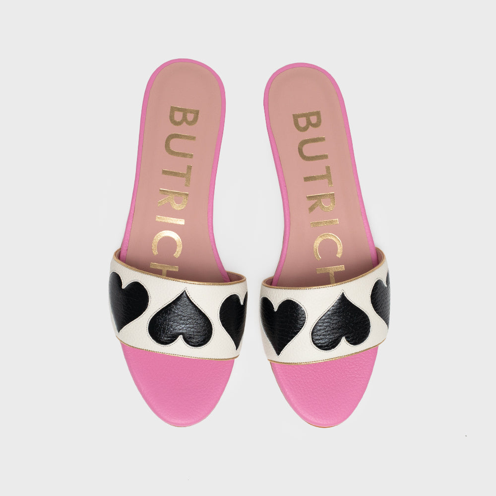 EMILIANA FLAT IVORY PINK