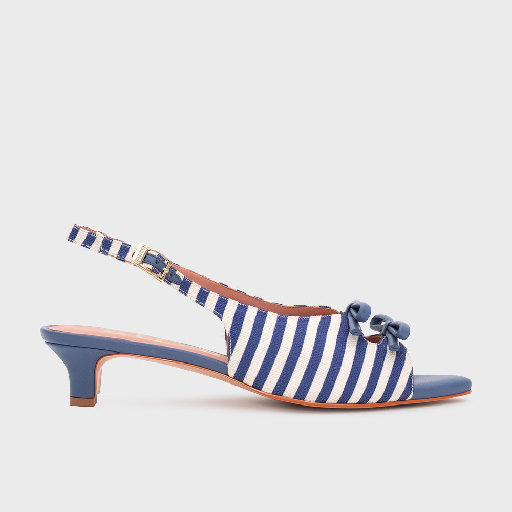 EUGENIA FLAT SLINGBACK AZUL
