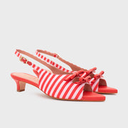 EUGENIA FLAT SLINGBACK ROJO