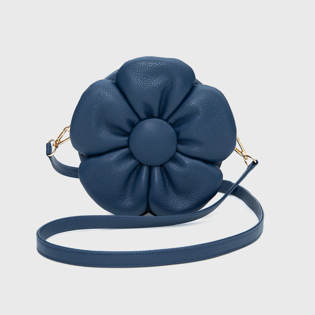 FANCY FLOWER BAG BLUE