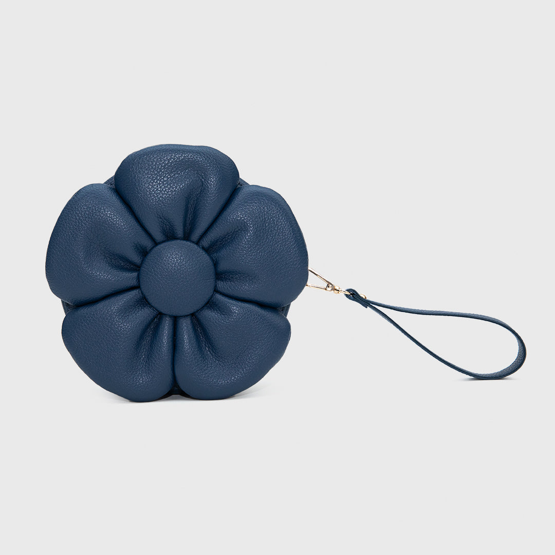 FANCY FLOWER BAG AZUL