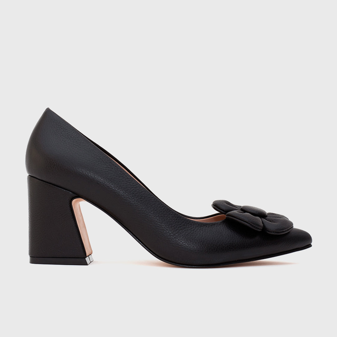 FANCY FLOWER PUMP NEGRO