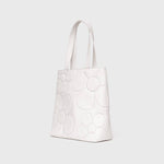 Load image into Gallery viewer, FANCY FLOWER SHOPPER BAG HUESO
