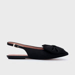 Cargue la imagen en el visor de la galería, FEDERICA FLAT SLINGBACK NEGRO
