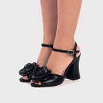 Load image into Gallery viewer, FERNANDA PUMP BLACK
