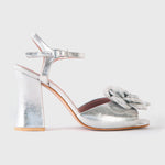 Load image into Gallery viewer, FERNANDA PUMP SILVER
