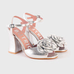 Load image into Gallery viewer, FERNANDA PUMP SILVER
