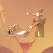 FERNANDA PUMP PLATINO ORO